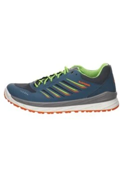 Lowa Axos Gtx Lo - Outdoorschoenen - Stahlblau/Limone