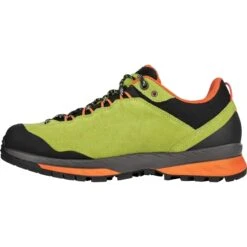 LOWA Delago GTX Lo Heren Trekkingschoenen - Lime/flame -Lowa Winkel 210097 7253 delago gtx lo herren trekkingschuhe limone flame 4 1423074