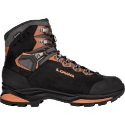 LOWA Camino Evo GTX Wide Heren Trekking-Boots - Zwart/oranje