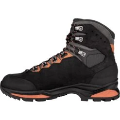 LOWA Camino Evo GTX Wide Heren Trekking-Boots - Zwart/oranje -Lowa Winkel 210627 0920 camino evo gtx wide trekkingschuhe black orange 3 1217949