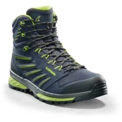 LOWA Trek Evo GTX Mid Trekking-Boots Heren - Navy/lime - B-Keus -Lowa Winkel 210741 6903 trek evo gtx mid trekkingschuhe navy lime 1 1237092 1