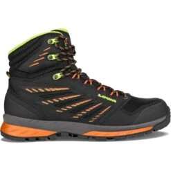 LOWA Trek Evo GTX Mid Trekking-Boots Heren - Black/flame