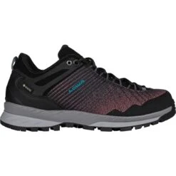 LOWA Carezza GTX Lo Dames Trekkingschoenen - Black/brown Rose
