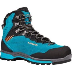 LOWA Cadin II GTX Mid Dames Wandelboots - Turquoise/mandarin -Lowa Winkel 220095 6915 cadin ii gtx mid ws damen wanderschuhe tuerkis mandarine 3 1257879