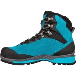 LOWA Cadin II GTX Mid Dames Wandelboots - Turquoise/mandarin -Lowa Winkel 220095 6915 cadin ii gtx mid ws damen wanderschuhe tuerkis mandarine 4 1257880