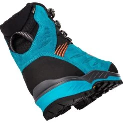 LOWA Cadin II GTX Mid Dames Wandelboots - Turquoise/mandarin -Lowa Winkel 220095 6915 cadin ii gtx mid ws damen wanderschuhe tuerkis mandarine 5 1257881