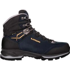 LOWA Lady Light GTX Dames Trekkingschoenen - Blau/mandarine