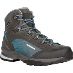 LOWA Tucana GTX Damen Wandelboots - Slate/turquoise -Lowa Winkel 220701 9767 tucana gtx ws damenschuh schiefer tuerkis 2 965674