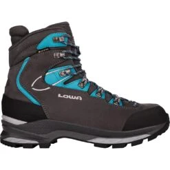 LOWA Mauria Evo GTX Wide Dames Trekking-Boots - Anthracite/turquoise