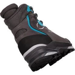 LOWA Mauria Evo GTX Wide Dames Trekking-Boots - Anthracite/turquoise -Lowa Winkel 220721 9768 mauria evo gtx ws wide damen trekkingschuhe anthrazit tuerkis 5 1258153