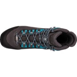 LOWA Mauria Evo GTX Wide Dames Trekking-Boots - Anthracite/turquoise -Lowa Winkel 220721 9768 mauria evo gtx ws wide damen trekkingschuhe anthrazit tuerkis 6 1258154