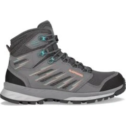 LOWA Trek Evo GTX Mid Dames Trekking-Boots - Grey/arctic