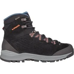LOWA Explorer II GTX Mid Dames Trekkingschoenen - Black/mandarin