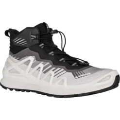 LOWA Merger GTX Mid Heren Wandelschoenen - Offwhite/black -Lowa Winkel 310430 0199 merger gtx mid herren wanderschuhe offwhite black 3 1505913