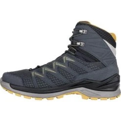 LOWA Innox Pro GTX Mid Schoen - Steel Blue/mustard -Lowa Winkel 310703 9785 innox pro gtx mid schuhe stahlblau senf 3 1202263