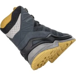 LOWA Innox Pro GTX Mid Schoen - Steel Blue/mustard -Lowa Winkel 310703 9785 innox pro gtx mid schuhe stahlblau senf 4 1202264
