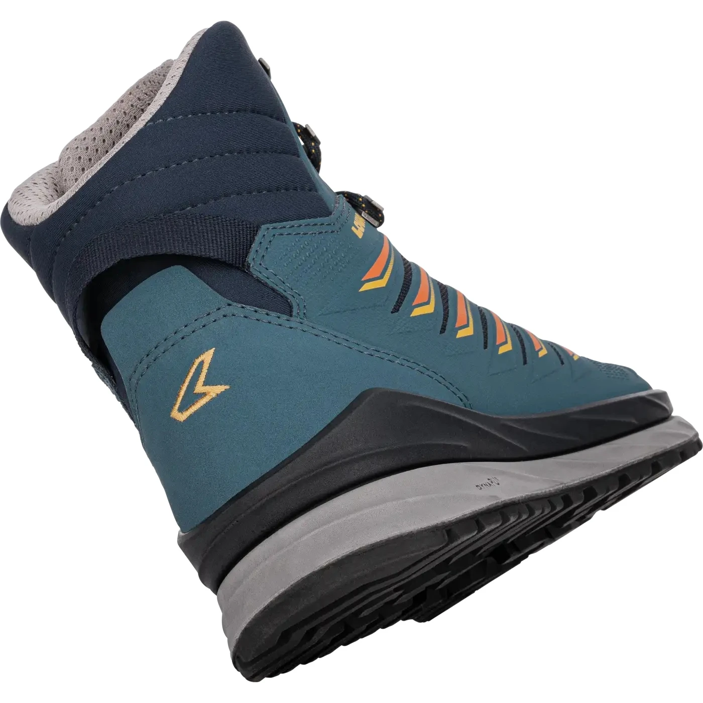 LOWA Axos GTX Mid Heren Schoenen - Steel Blue/orange 7 LOWA Axos GTX Mid Heren Schoenen - Steel Blue/orange - Afbeelding 5