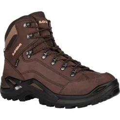 LOWA Renegade GTX Mid Wide Mountaineering Shoes - Espresso -Lowa Winkel 310945 0442 renegade gtx mid wide wanderschuhe espresso 3 1269720