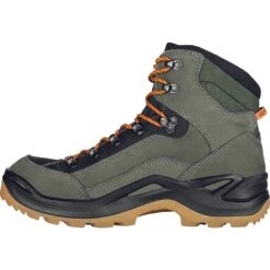 LOWA Renegade GTX Mid Heren Bergschoenen - Forest/orange -Lowa Winkel 310945 7120 renegade gtx mid wanderschuhe forest orange 3 1231901