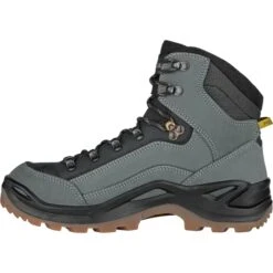 LOWA Renegade GTX Mid Heren Bergschoenen - Dark Grey/black -Lowa Winkel 310945 9499 renegade gtx mid herren wanderschuhe dunkelgrau schwarz 4 1500703