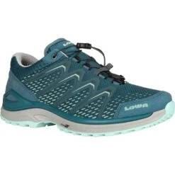 LOWA Maddox GTX Lo Dames Schoenen - Petrol/jade -Lowa Winkel 320609 7410 maddox gtx lo ws damenschuhe petrol jade 2 1221587
