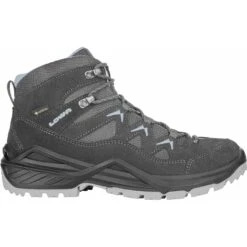 LOWA Sirkos Evo GTX Mid Damesschoenen - Anthracite/ice Blue