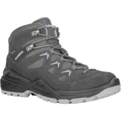 LOWA Sirkos Evo GTX Mid Damesschoenen - Anthracite/ice Blue -Lowa Winkel 320801 9771 sirkos evo gtx mid ws damenschuh anthrazit eisblau 3 1011924