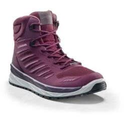 LOWA Axos GTX Mid Dames Schoenen - Burgundy/rosé