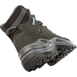 LOWA Renegade GTX Mid Dames Bergschoenen - Asphalt/turquoise -Lowa Winkel 320945 9368 renegade gtx mid ws asphalt turquoise 5 1270433