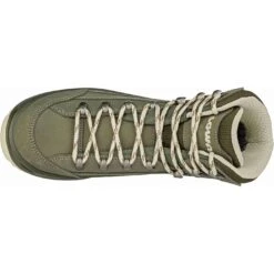 LOWA Renegade GTX Mid Dames Bergschoenen - Grey Green/panna -Lowa Winkel 320945 9629 renegade gtx mid damen wanderschuhe graugruen panna 6 1428028