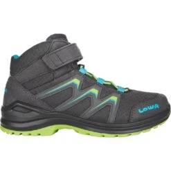 LOWA Maddox GTX Mid Junior Kinderschoenen - Graphite/lime (Size 36-40)