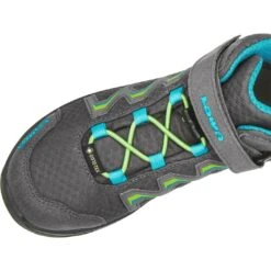 LOWA Maddox GTX Mid Junior Kinderschoenen - Graphite/lime (Size 27-35) -Lowa Winkel 340123 9706 maddox gtx mid junior kinderschuhe graphite lime 6 1268653 1