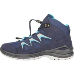 LOWA Innox Evo GTX QC Junior Kinderschoenen - Navy/turquoise (Maat 27-35) -Lowa Winkel 340126 6969 innox evo gtx qc junior kinderschuhe navy turquoise 4 1260703 1