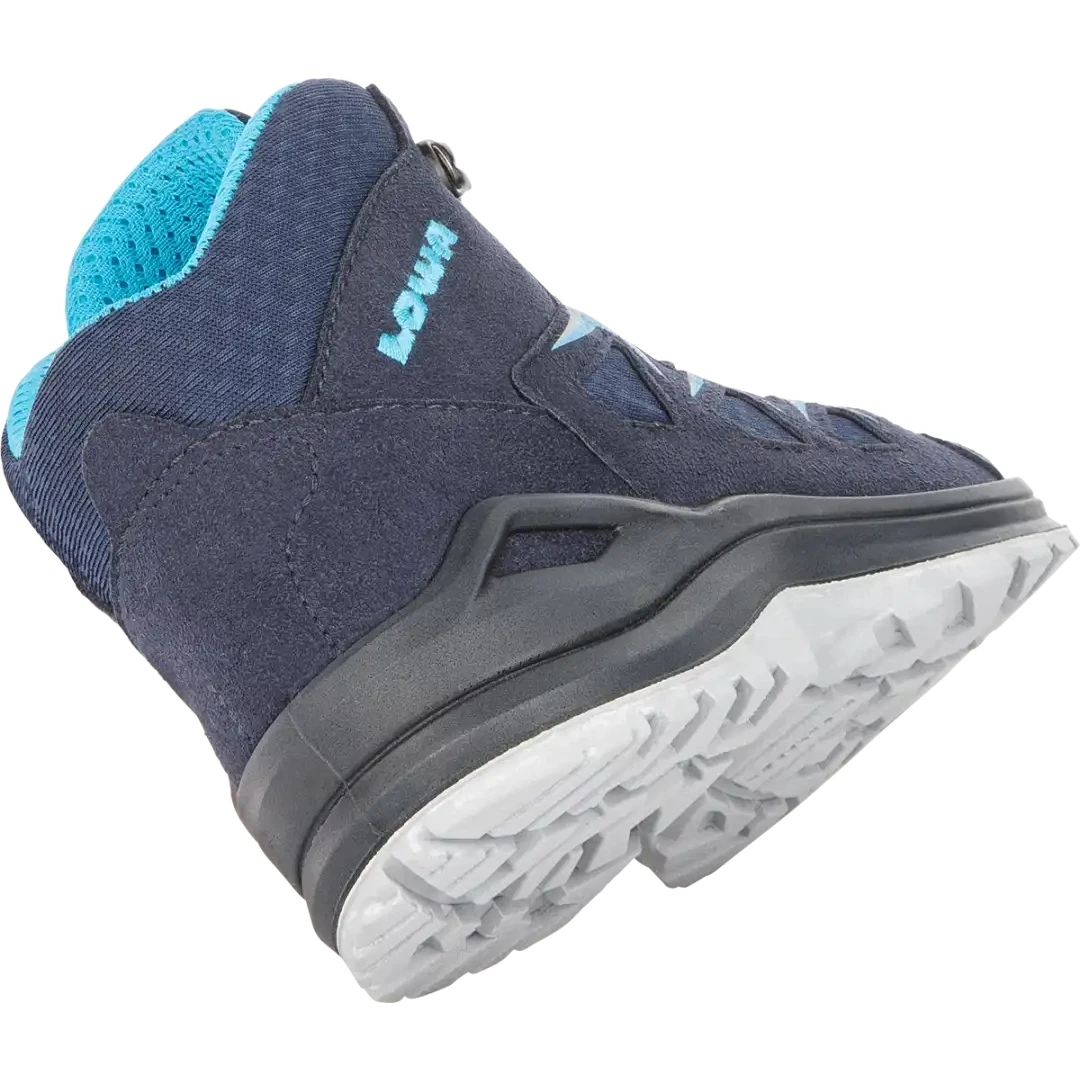 LOWA Innox Evo GTX QC Junior Kinderschoenen - Navy/turquoise (Maat 36-39) 7 LOWA Innox Evo GTX QC Junior Kinderschoenen - Navy/turquoise (Maat 36-39) - Afbeelding 5