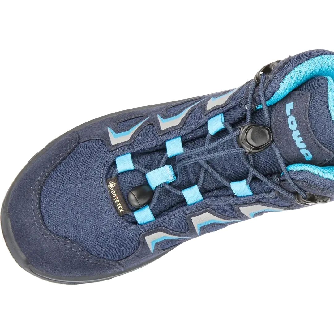 LOWA Innox Evo GTX QC Junior Kinderschoenen - Navy/berry (Maat 36-38) 8 LOWA Innox Evo GTX QC Junior Kinderschoenen - Navy/berry (Maat 36-38) - Afbeelding 6
