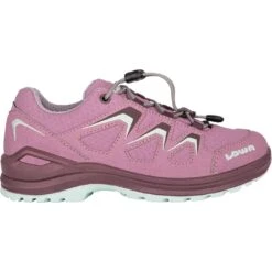LOWA Innox Evo GTX Lo Junior Kids Shoes - Orchid/jade (Size 27-35)
