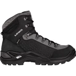 LOWA Renegade Warm GTX Mid Heren Winterschoenen - Black/grey
