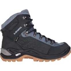 LOWA Renegade Warm GTX Mid Dames Winterlaarzen - Navy/iceblue