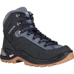 LOWA Renegade Warm GTX Mid Dames Winterlaarzen - Navy/iceblue -Lowa Winkel 420970 6917 renegade warm gtx mid ws damen winterstiefel navy eisblau 3 1325838