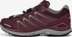 Lowa Trekkingschoenen Lage Schoen Dames Wijnrood