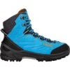 LOWA Cadin GTX Mid Junior Kinder Schoenen - Turquoise/flame (Maat 36-40)