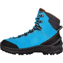 LOWA Cadin GTX Mid Junior Kinder Schoenen - Turquoise/flame (Maat 36-40) -Lowa Winkel 640060 6954 cadin gtx mid junior turquoise flame 3 1224549