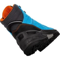 LOWA Cadin GTX Mid Junior Kinder Schoenen - Turquoise/flame (Maat 30-35) -Lowa Winkel 640060 6954 cadin gtx mid junior turquoise flame 4 1224550 1