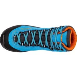 LOWA Cadin GTX Mid Junior Kinder Schoenen - Turquoise/flame (Maat 36-40) -Lowa Winkel 640060 6954 cadin gtx mid junior turquoise flame 5 1224551