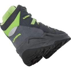 LOWA Innox Pro GTX Mid Junior Kinder Schoenen - Steel Blue/lime (Size 36-40) -Lowa Winkel 640116 9701 innox pro gtx mid junior kinderschuhe steel blue lime 5 1261158