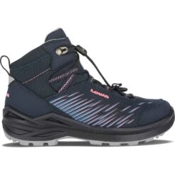 LOWA Zirrox GTX Mid Junior Kinderschoenen - Navy/rosé (Size 28-35)