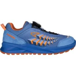 LOWA Ferrox GTX Lo Junior Kinderschoenen - Blue/oranje (Maat 30-35) - 2023