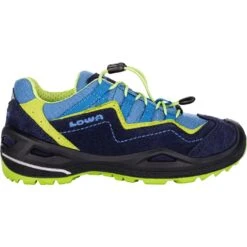 LOWA Robin Evo GTX Lo Kids Shoes - Navy/lime (Size 27-35)
