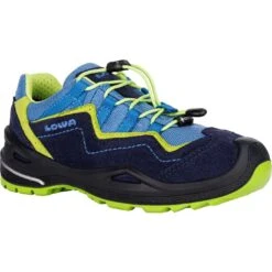 LOWA Robin Evo GTX Lo Kids Shoes - Navy/lime (Size 27-35) -Lowa Winkel 640711 6903 robin evo gtx lo kinderschuhe navy limone 2 1201968