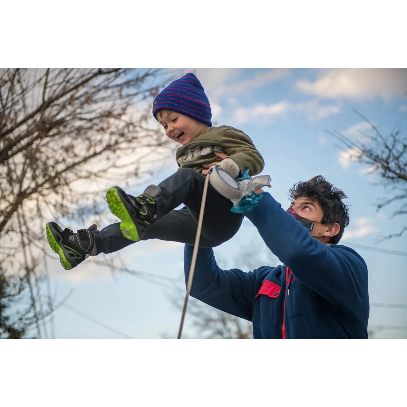 LOWA Milo GTX Mid Kinderschoenen - Navy/magenta (Size 27-35) 5 LOWA Milo GTX Mid Kinderschoenen - Navy/magenta (Size 27-35) - Afbeelding 3